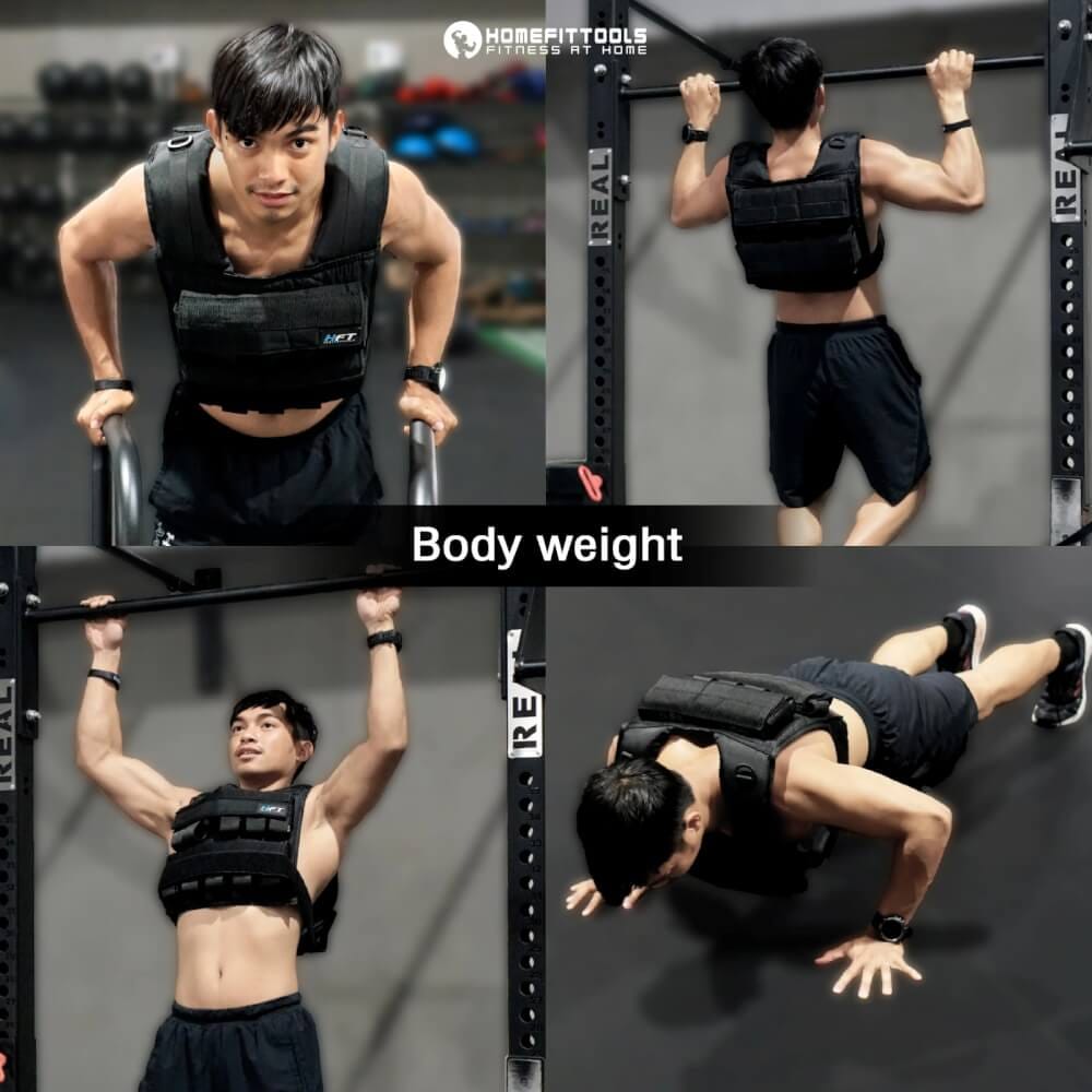 เสื้อถ่วงน้ำหนัก CALISTHENIC HOMEFITTOOLS HFT รุ่น 10KG